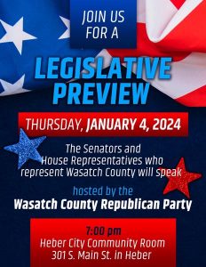 Legislative Preview Invitation